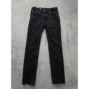 Levis 511 Jeans Mens Measured 28x29 Black‎ Stretch Slim Fit Straight Leg Denim
